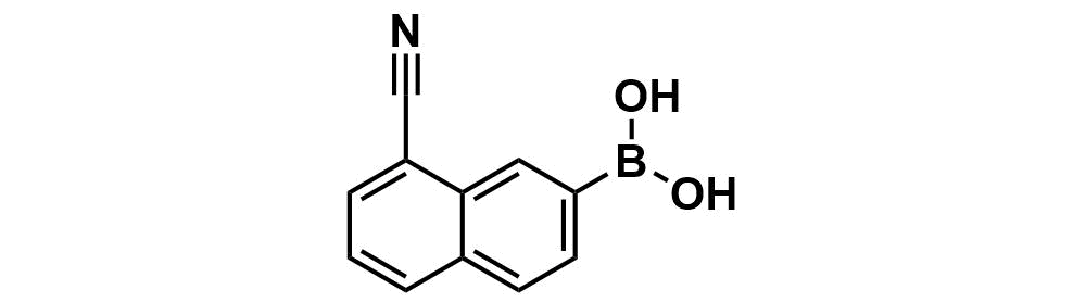 (8-cyanonaphthalen-2-yl)boronicacid