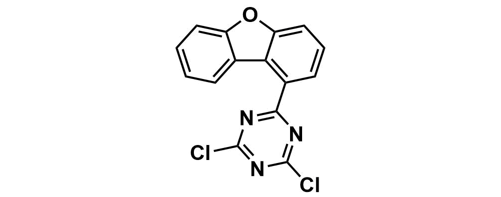 2,4-Dichloro-6-(1-dibenzofuranyl)-1,3,5-triazine