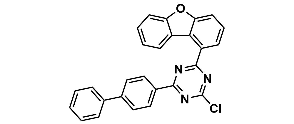 2-[1,1′-Biphenyl]-4-yl-4-chloro-6-(1-dibenzofuranyl)-1,3,5-triazine