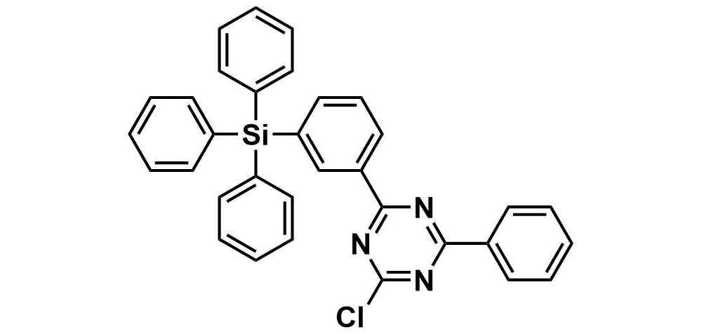 2-chloro-4-phenyl-6-[3-(triphenylsilyl)phenyl]-1,3,5-Triazine