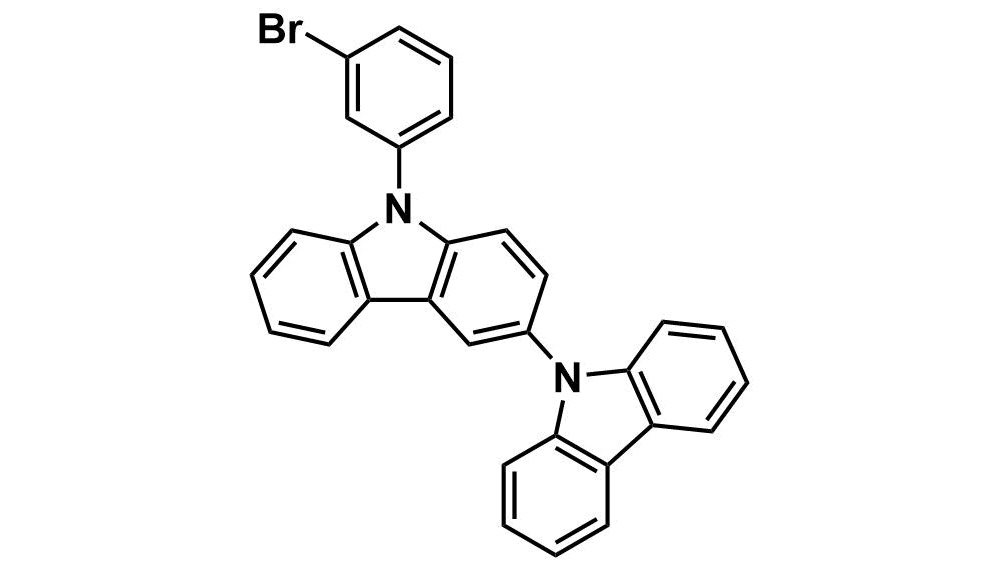 9-(3-Bromophenyl)-3,9''-Bi-9H-Carbazole 