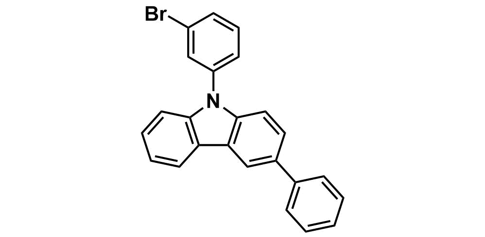 9-(3-bromophenyl)-3-phenyl-9H-carbazole 