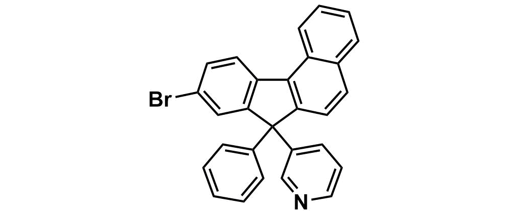 3-(9-bromo-7-phenyl-7H-benzo[c]fluoren-7-yl)pyridin 