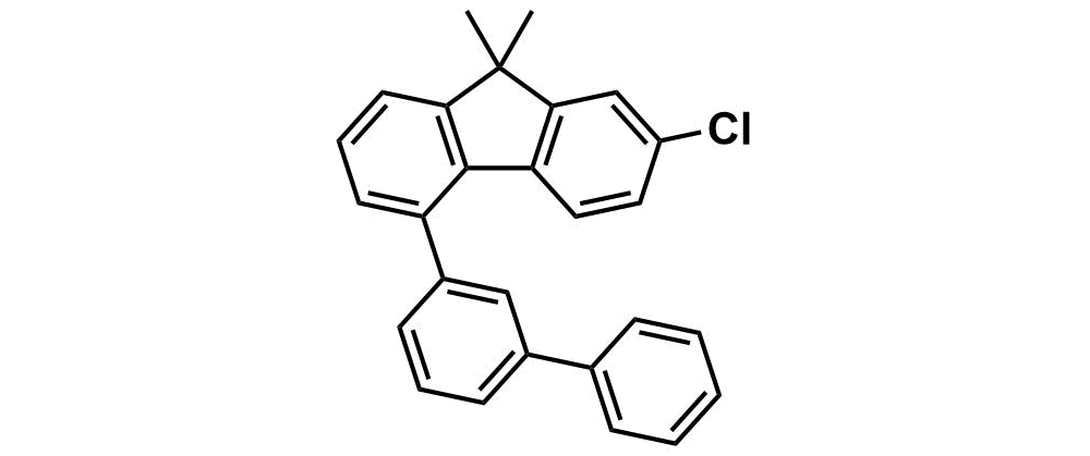 5-([1,1'-biphenyl]-3-yl)-2-chloro-9,9-dimethyl-9H-fluorene ）