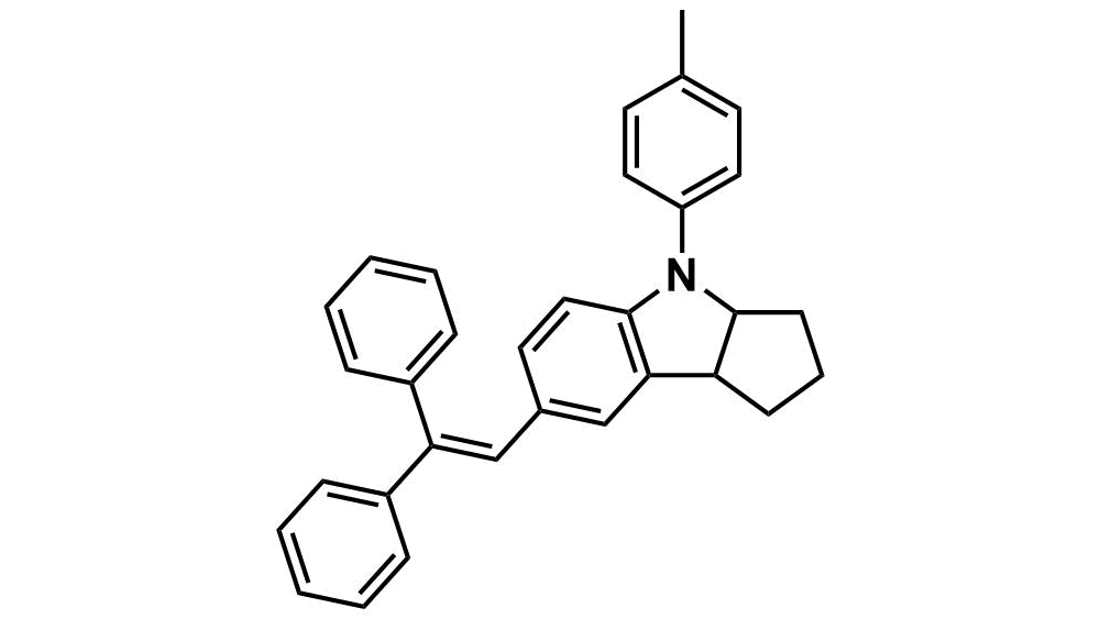 7-(2,2-Diphenylethenyl)-1,2,3,3a,4,8b-hexahydro-4-(4-methylphenyl)-cyclopent[b] indole