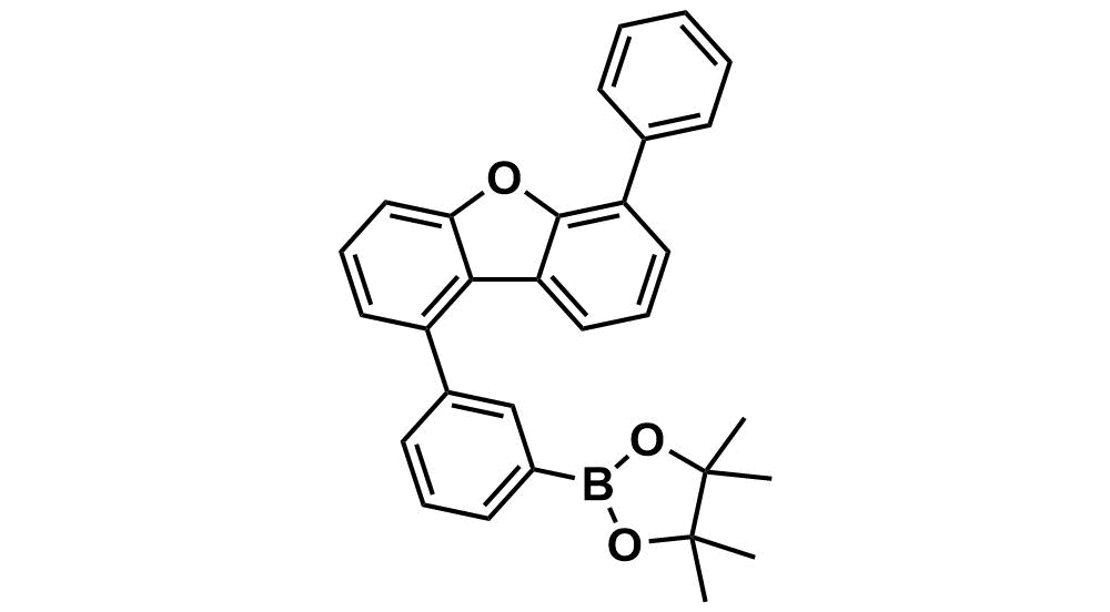 4,4,5,5-tetramethyl-2-(3-(6-phenyldibenzo[b,d]furan-1-yl)phenyl)-1,3,2-dioxaborolane