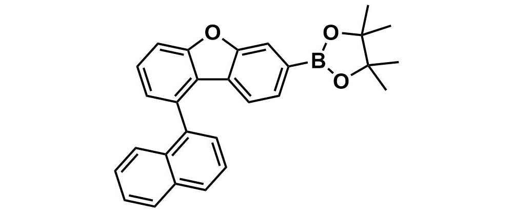 4,4,5,5-tetramethyl-2-(9-(naphthalen-1-yl)dibenzo[b,d]furan-3-yl)-1,3,2-dioxaborolane