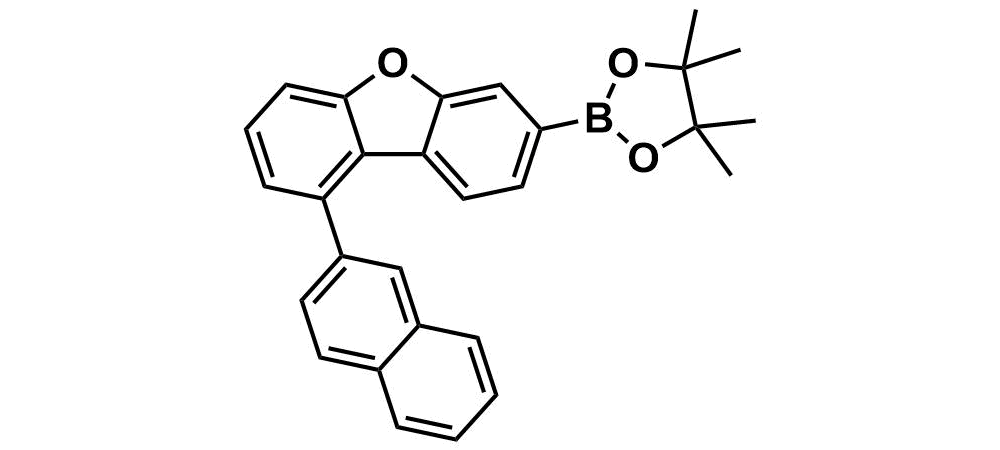 4,4,5,5-tetramethyl-2-(9-(naphthalen-2-yl)dibenzo[b,d]furan-3-yl)-1,3,2-dioxaborolane