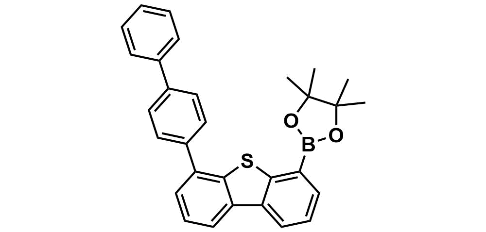 2-(6-([1,1'-biphenyl]-4-yl)dibenzo[b,d]thiophen-4-yl)-4,4,5,5-tetramethyl-1,3,2-dioxaborolane