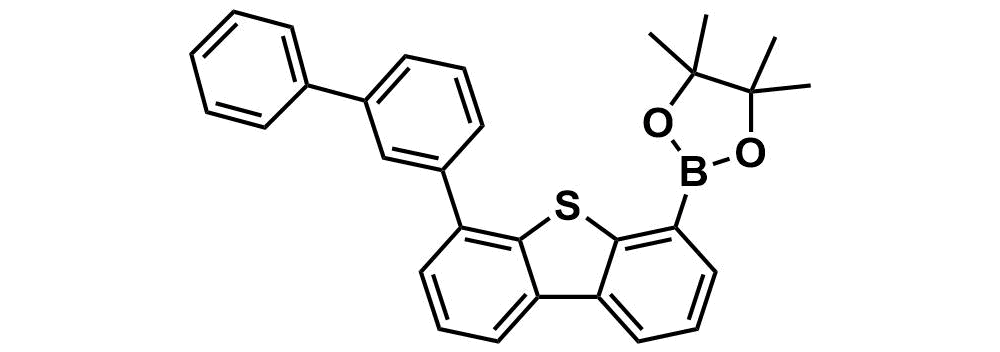 2-(6-[1,1'-biphenyl]-3-yl)dibenzo[b,d]thiophen-4-yl)-4,4,5,5,-tetramethyl-1,3,2-dioxaborolane