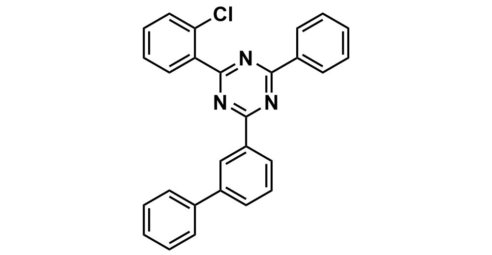 2-([1,1'-Biphenyl]-3-yl)-4-(2-chlorophenyl)-6-phenyl-1,3,5-triazine