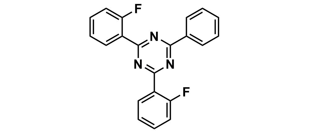 2,4-bis(2-fluorophenyl)-6-phenyl-1,3,5-triazine