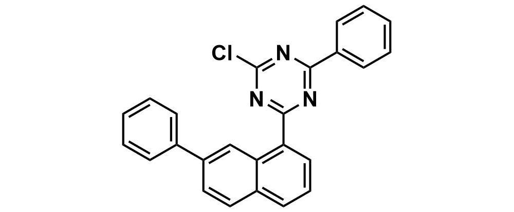 2-chloro-4-phenyl-6-(7-phenylnaphthalen-1-yl)-1,3,5-triazine