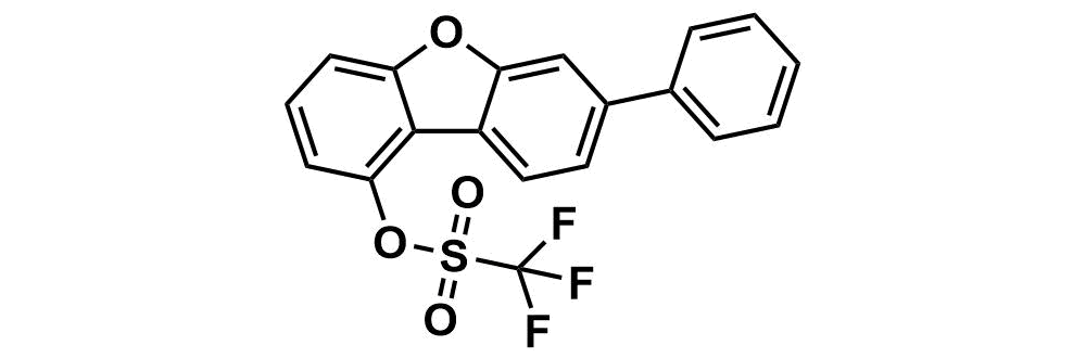 7-phenyldibenzo[b,d]furan-1-yltrifluoromethanesulfonate