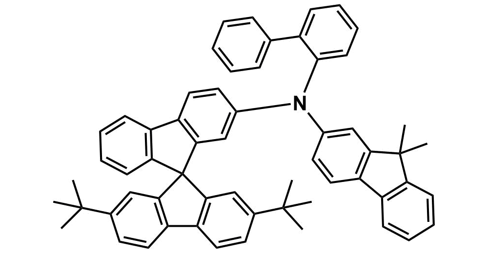 N-([1,1'-biphenyl]-2-yl)-2',7'-di-tert-butyl-N-(9,9-dimethyl-9H-fluoren-2-yl)-9,9'-spirobi[fluoren]-2-amine