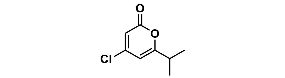 4-Choro-6-(1-methylethyl)-2H-pyran-2-one