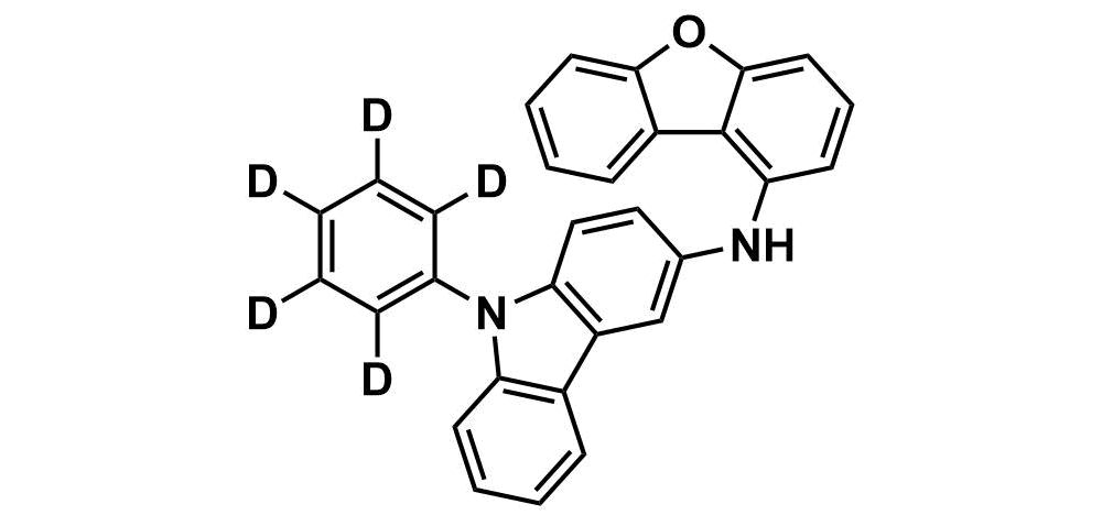 N-(dibenzo[b,d]furan-1-yl)-9-(phenyl-d5)-9H-carbazol-3-amine HQ-0618