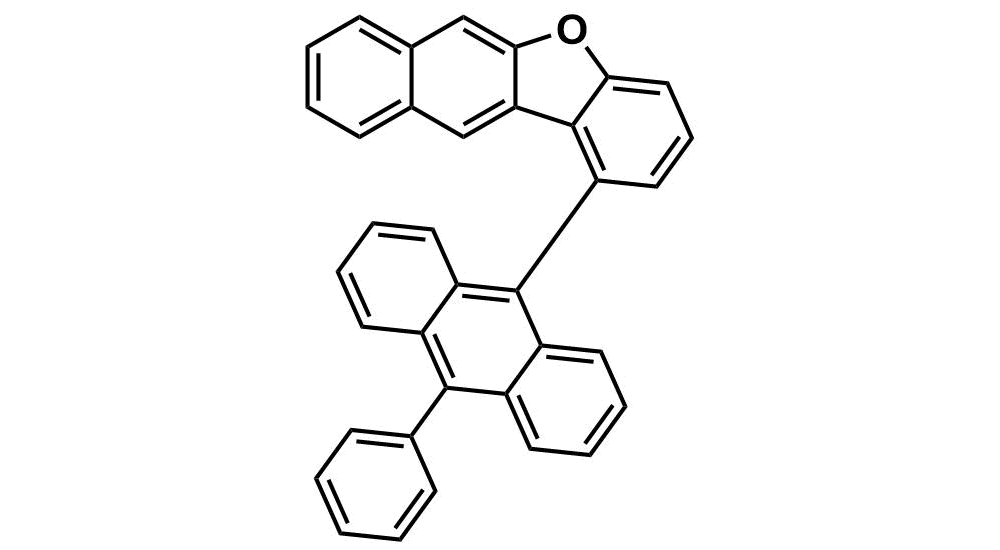 1-(10-phenylanthracen-9-yl)naphtho[2,3-b]benzofuran  