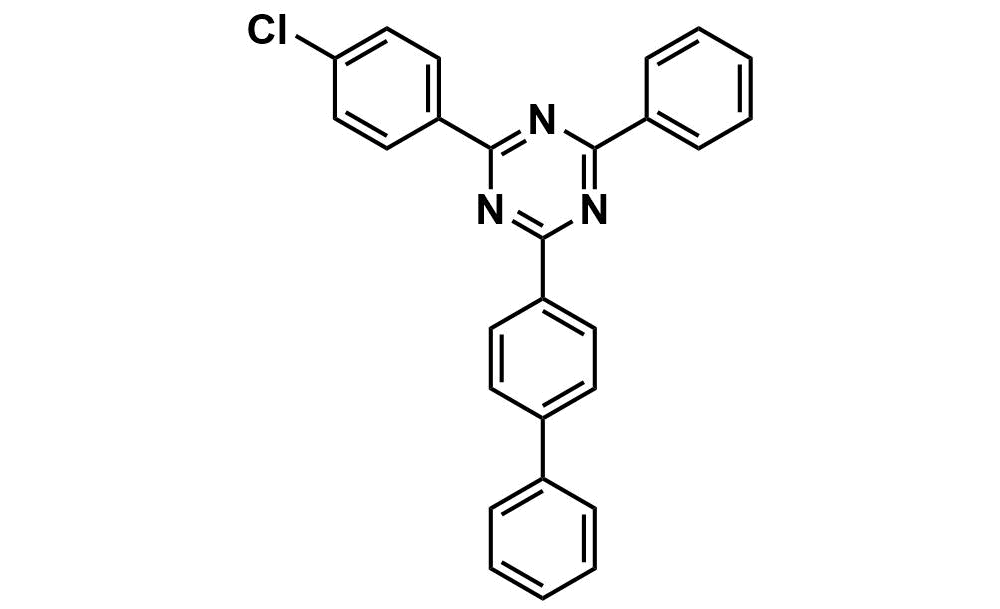 2-([1,1'-Biphenyl]-4-yl)-4-(4-chlorophenyl)-6-phenyl-1,3,5-triazine 1642330-72-0