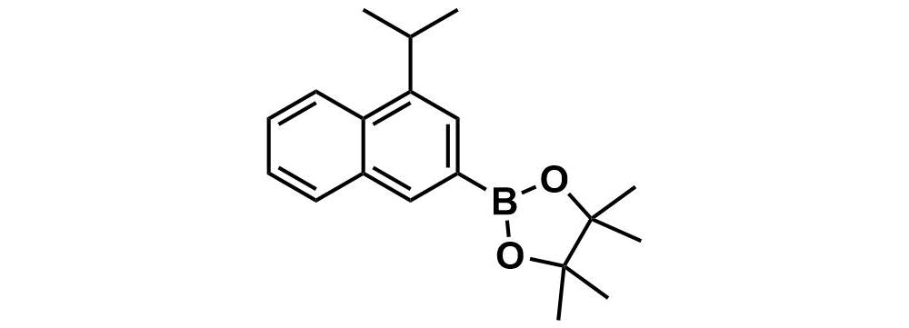 2-(4-isopropylnaphthalen-2-yl)-4,4,5,5-tetramethyl-1,3,2-dioxaborolane  