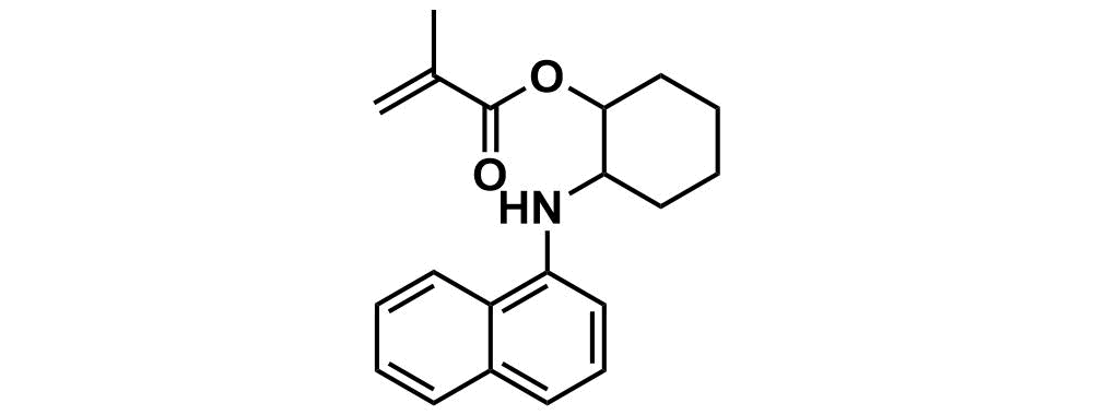 2-(naphthalen-1-ylamino)cyclohexyl methacrylate 