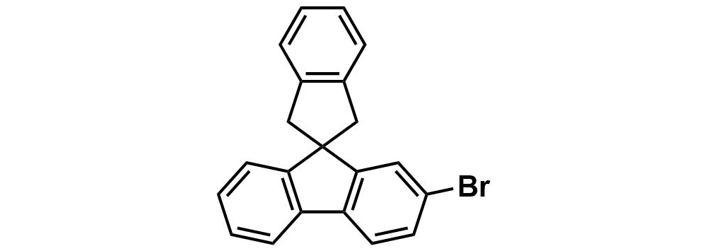 2-bromo-1',3'-dihydrospiro[fluorene-9,2'-indene] 