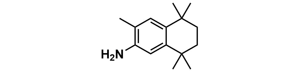 3,5,5,8,8-Pentamethyl-5,6,7,8-tetrahydronaphthalen-2-amine 116233-17-1