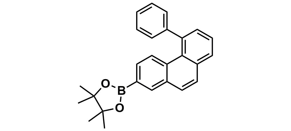 4,4,5,5-tetramethyl-2-(5-phenylphenanthren-2-yl)-1,3,2-dioxaborolane HQ-0552