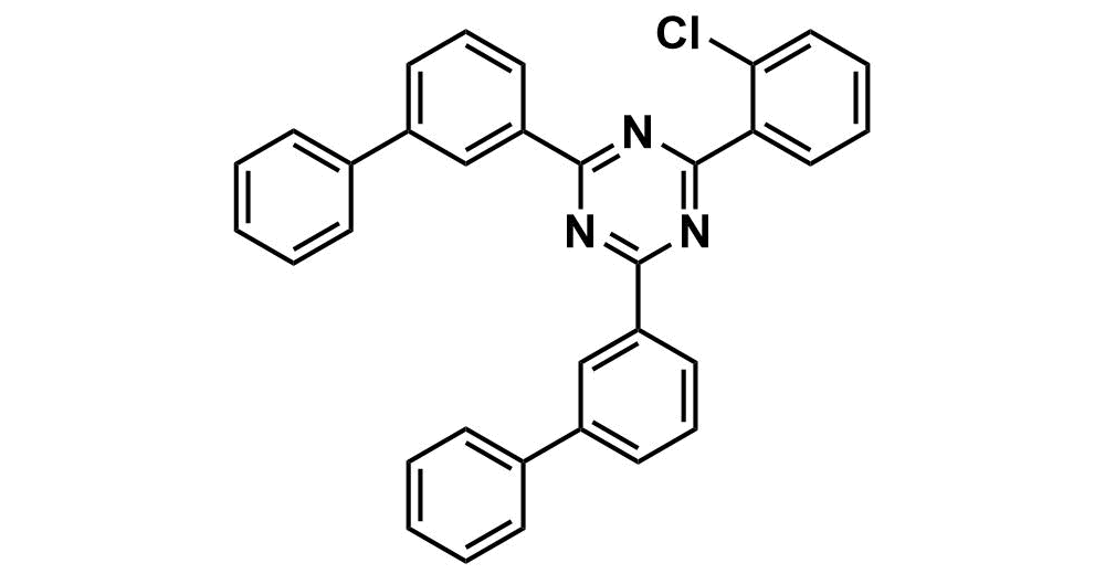 2,4-di([1,1'-biphenyl]-3-yl)-6-(2-chlorophenyl)-1,3,5-triazine