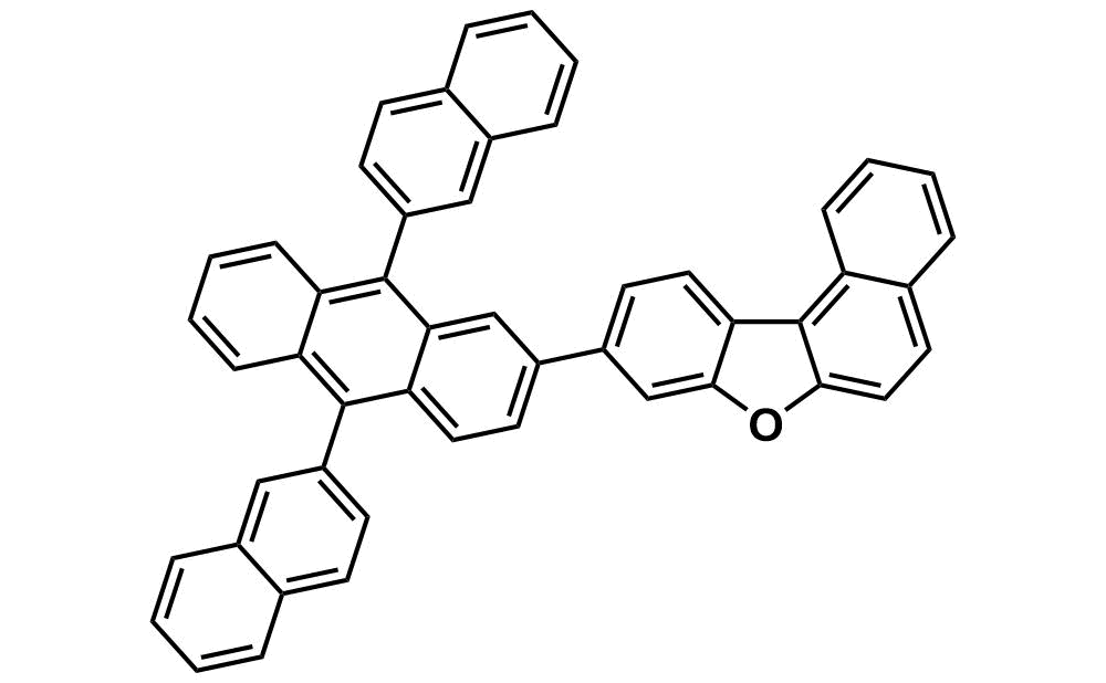 9-(9,10-di(naphthalen-2-yl)anthracen-2-yl)naphtho[2,1-b]benzofuran