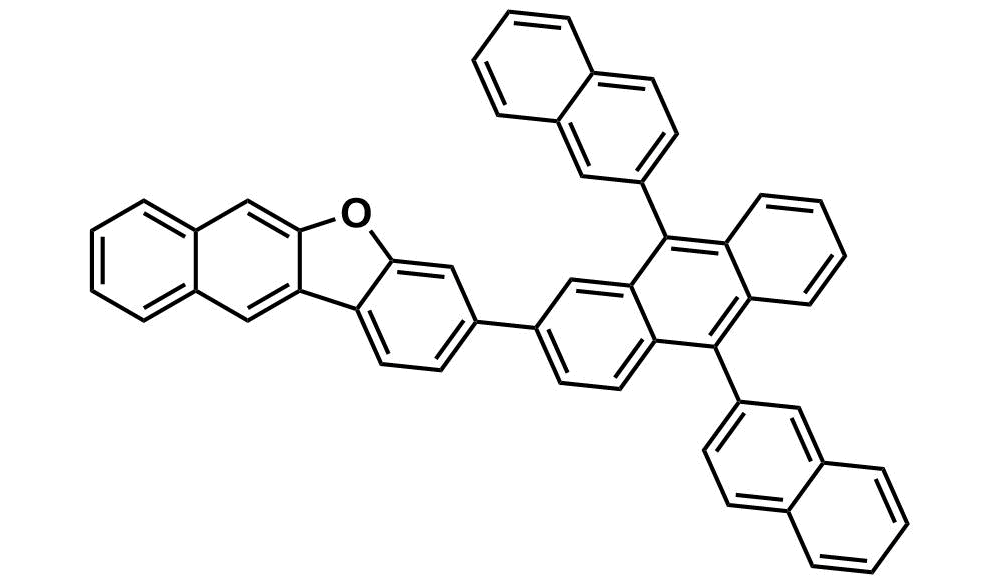 3-(9,10-di(naphthalen-2-yl)anthracen-2-yl)naphtho[2,3-b]benzofuran