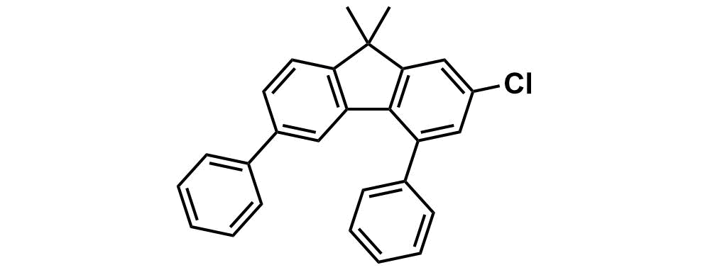 2-chloro-9,9-dimethyl-4,6-diphenyl-9H-fluorene