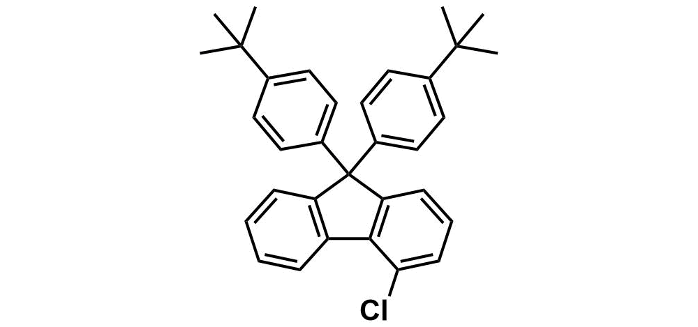 9,9-Bis(4-(tert-butyl)phenyl)-4-chloro-9H-fluorene