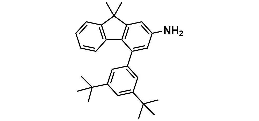 4-(3,5-di-tert-butylphenyl)-9,9-dimethyl-9H-fluoren-2-amine (HQ-0804)